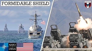 NATO | NATO Allies Destroyer and HIMARS Live Fire During Formidable Shield