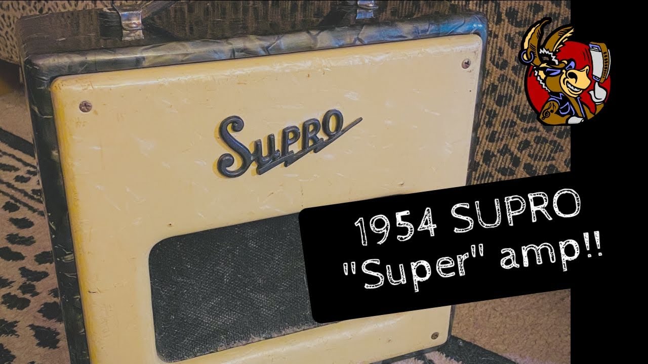 Best Blues Harmonica Amps! pt. 1 Vintage Tube Amp Harp Demo 1954