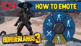 Borderlands 3 How To Emote - Emotes Showcase