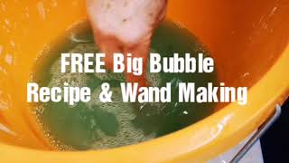 Free how to make giant bubble juice and how to make cheap and easy best giant bubbles wands