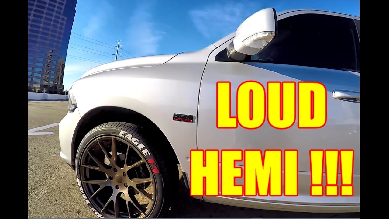 HEMI Electronic Exhaust Cutout ITS RIDICULOUSLY LOUD YouTube