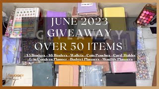 JUNE 2023 GIVEAWAY ANNOUNCEMENT!, 50 WINNERS