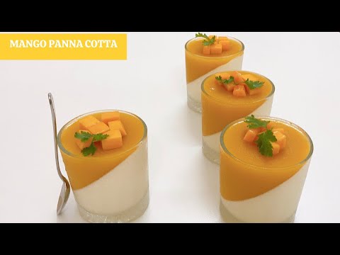 Video Cách làm Panna Cotta Xoài mềm mịn, ngon và dễ làm tại... - youtube