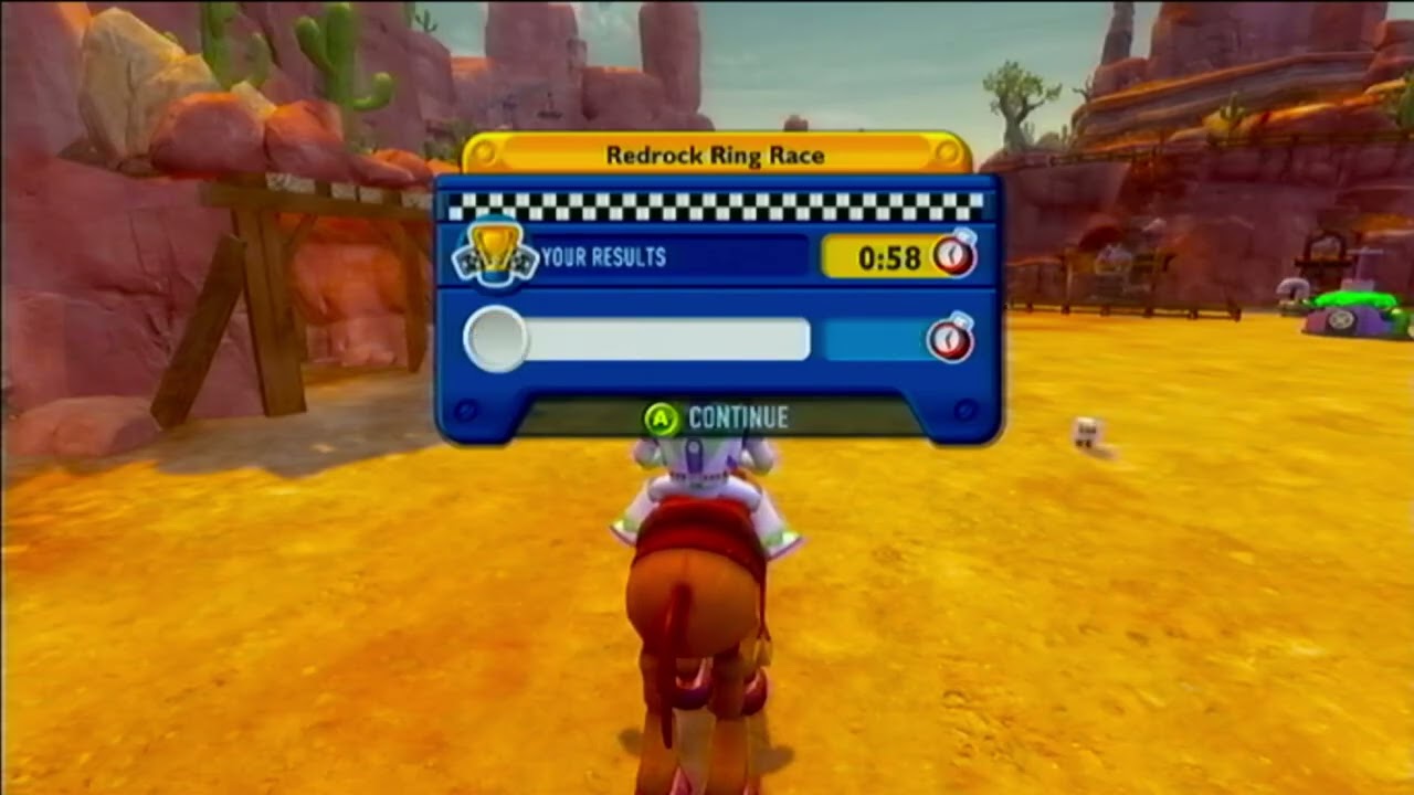 Toy Story 3 - Redrock Ring Race - 