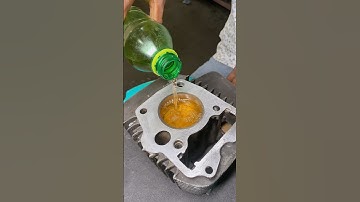 Piston Ring Gap Check Hero Bike #automobile #bike #trending #shorts