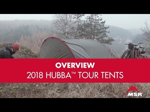 New for 2018: MSR Hubba™ Tour Tent Series