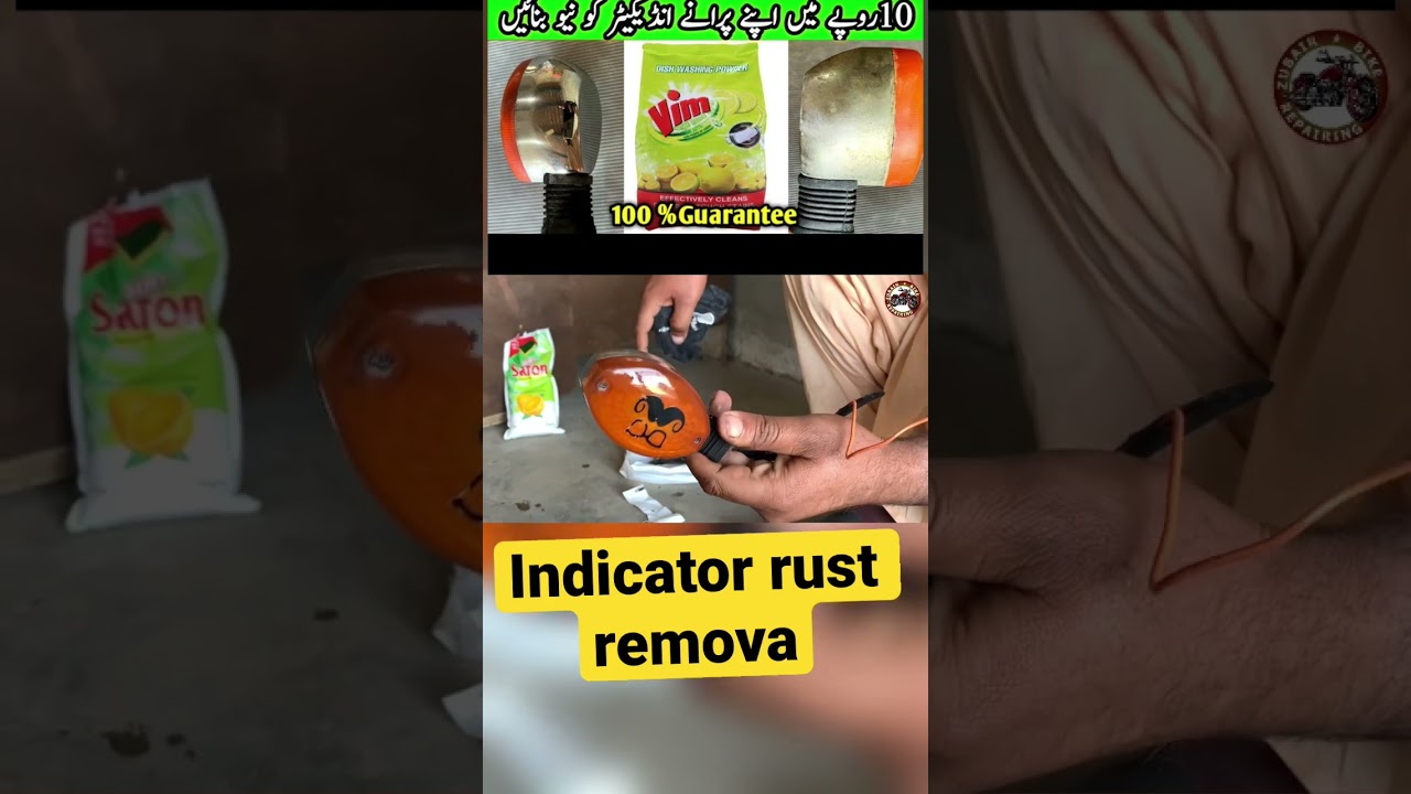 Indicator rust remova 