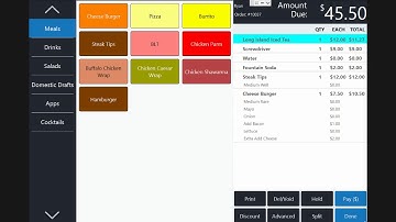 PointOS XE Order Entry Demo