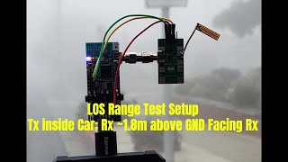 350m LE Audio Range Test Telink TLSR951x SoC BHWM257 FEM BHWR250F Embeddable Antenna