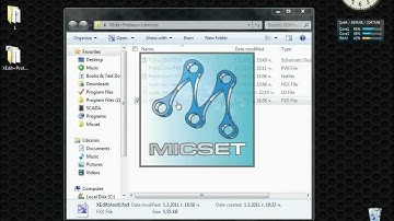 Project with (Micset XEdit + Proteus + LDmicro )