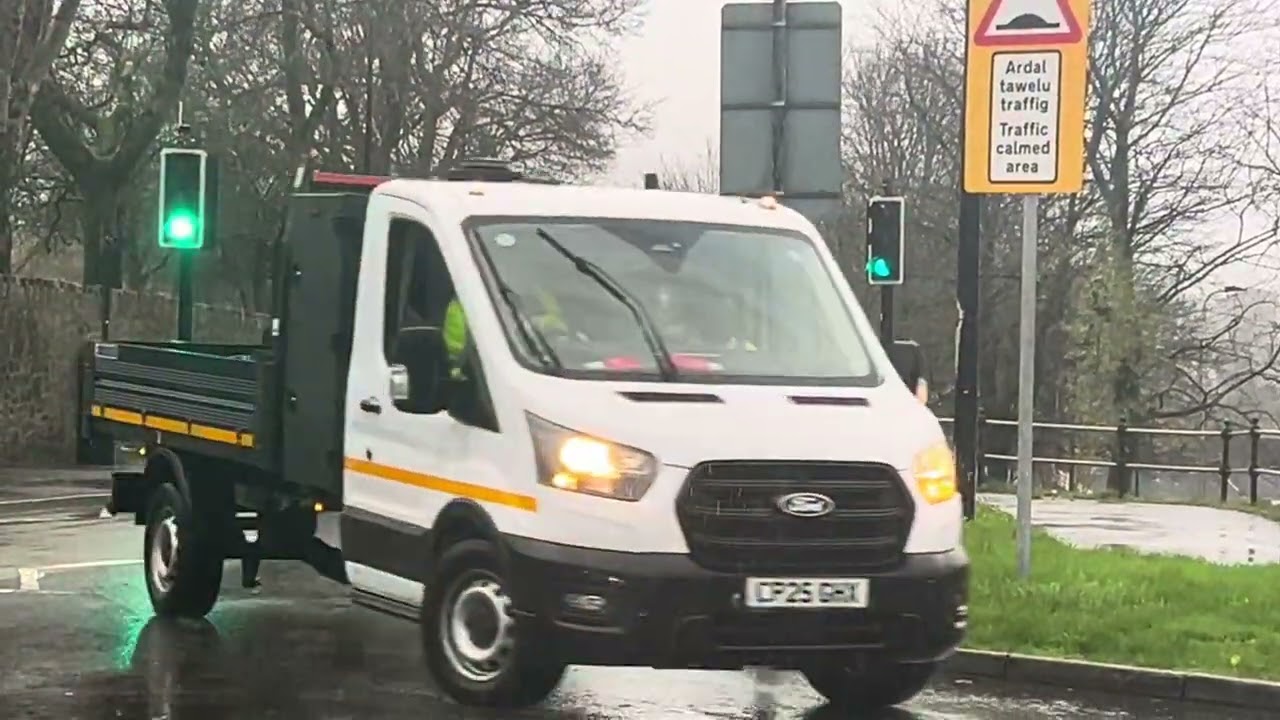 Queen camilas motorcade from merthyr to London.