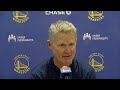 Steve Kerr Breaks Down Warriors Loss Against Cleveland | Nov. 5, 2023