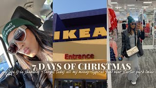 PURE CHAOS! I MOVED TO LA + TARGET &amp; IKEA SHOPPING| Alexis Jones 7 DAYS OF XMAS