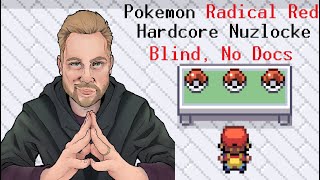 Blind Hardcore Nuzlocke of Pokemon Radical Red No Docs taking notes Portrait