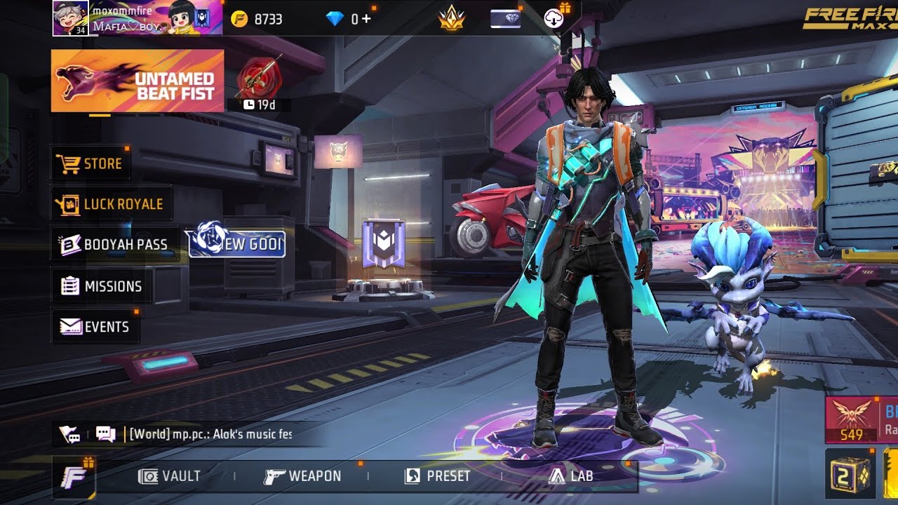 MOXOMM is live in Free fire pro level gama play #Moxomm