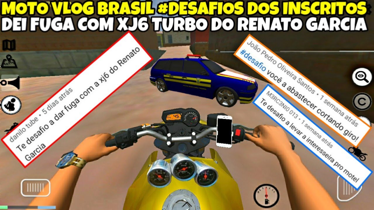 SAIU NOVO JOGO DE MOTOS BRASILEIRAS COM A XJ6 TURBO DO RENATO GARCIA 