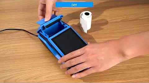 M1 POS Terminal Android 8.1 Handheld PDA With 58mm Thermal Receipt Printer NFC