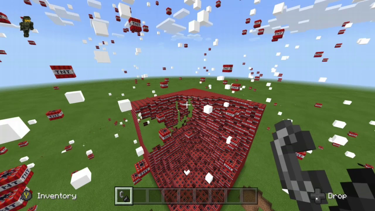 25x25 TNT Explosion - YouTube