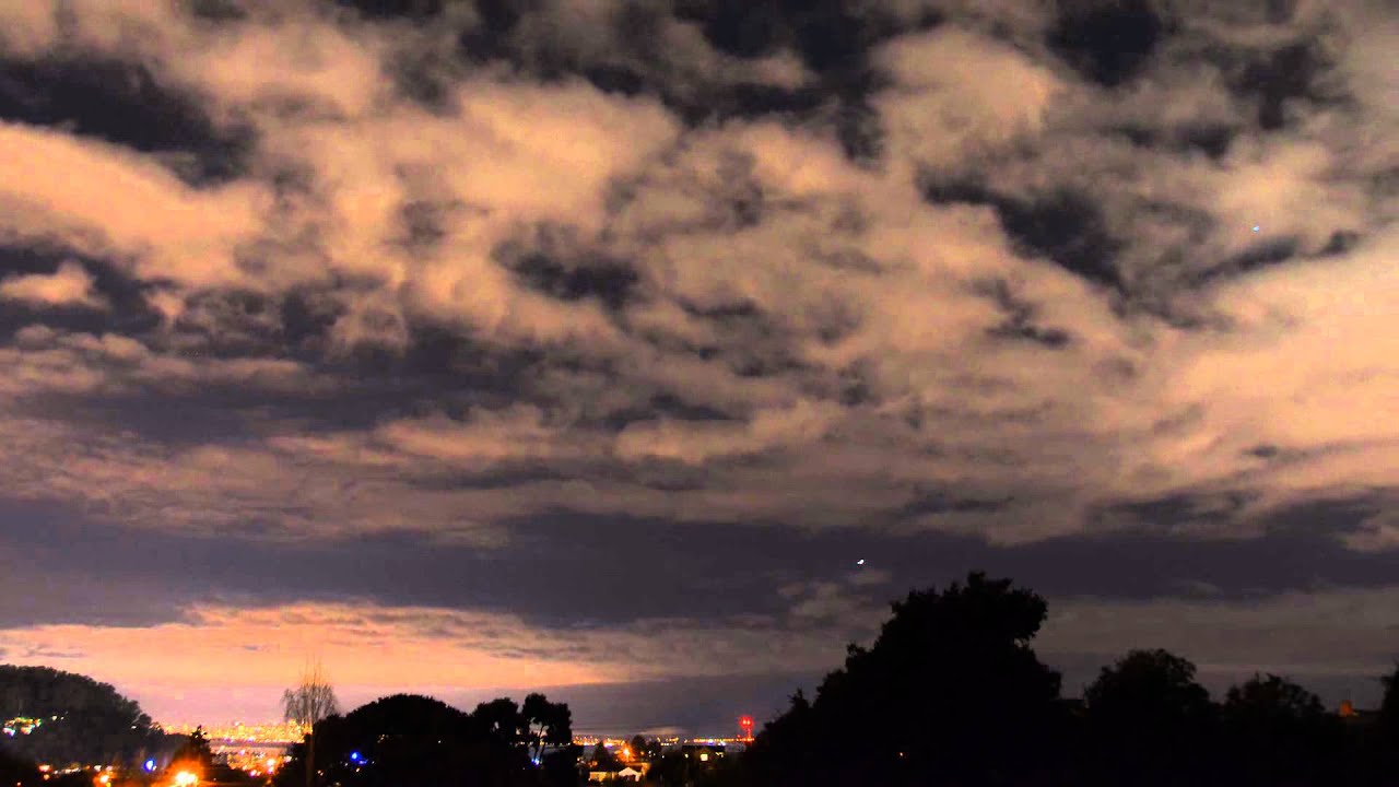 Night Clouds under lit by SF