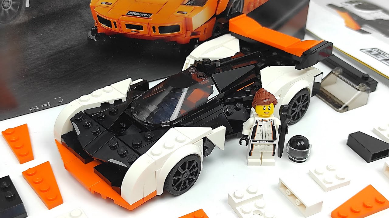 Stop Motion Build] LEGO 76918 Mclaren Solus GT(Photos used : 1,250
