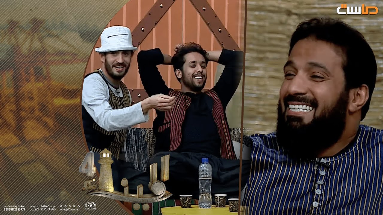 نشيد لما دعانا الشوق - إبراهيم النقيب وتفاعل مختلف من شباب الميناء 😂