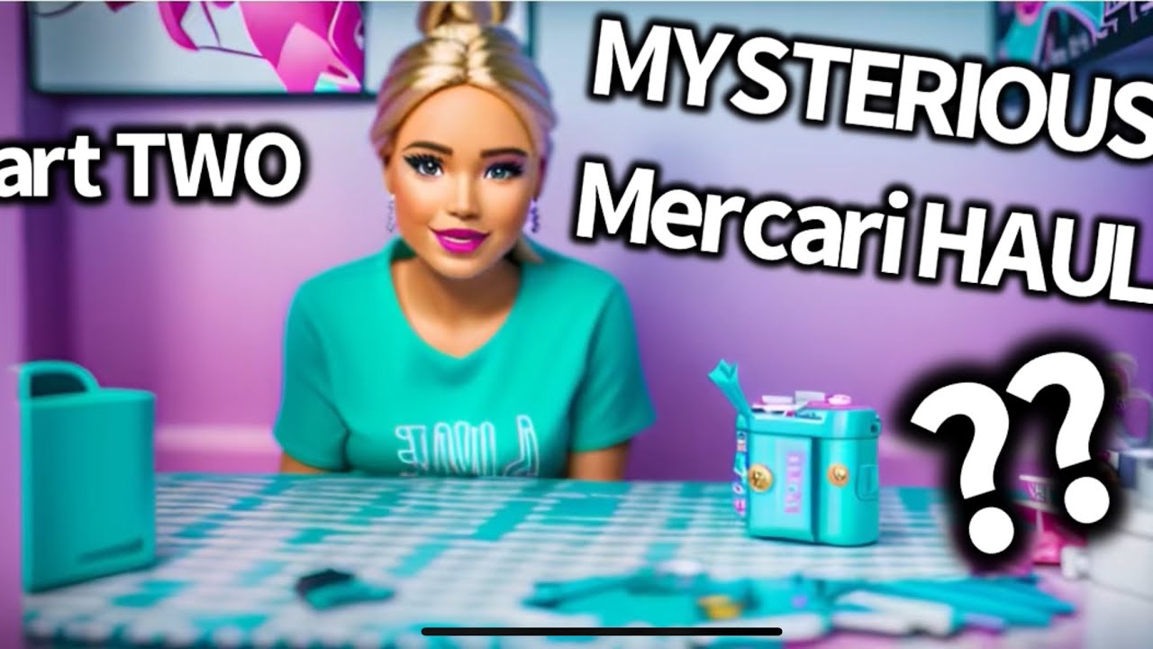 Vintage Barbie HAUL! Mercari Barbie lot! Let’s open this big box and see what we got!