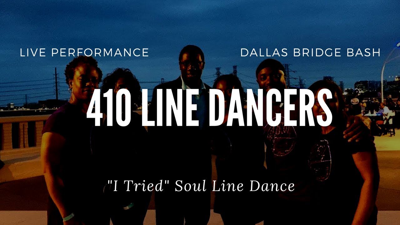 I Tried Ledisi Line Dance, Dallas Bridge Bash