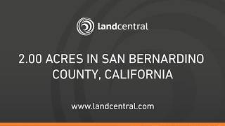 Property 16045: 2.00 acres in San Bernardino County, CA