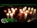 Doggie Diamonds And Others Light Candles For DJ Megatron At The Crime Scene
