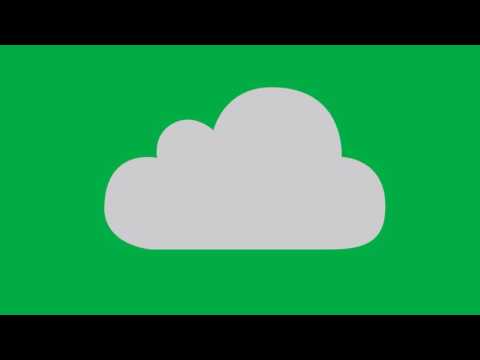 Animated Cloud Green Screen - YouTube
