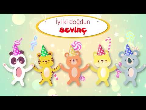 İyi ki Doğdun  SEVİNÇ - İsme Özel Kırmızı Balık Doğum Günü Şarkısı