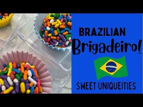 Video: Hoe Maak Je Brigadeiro-snoepjes