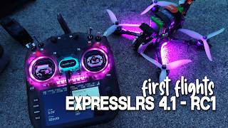 First Flights on ExpressLRS 4.1-RC1 with the TX16S MK3