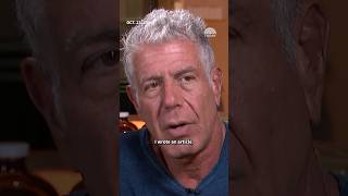 Anthony Bourdain Talks Kitchen Confidential