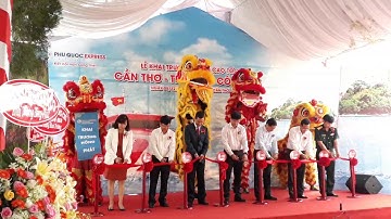 Lễ khai trương tuyến tàu cao tốc Cần Thơ-Trần Đề-Côn Đảo (05/12/2019)