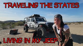 How I Live Out Of My Jeep Wrangler Full Time - A Complete Breakdown