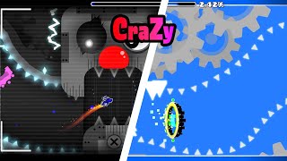 Crazy Original Vs Layout Geometry Dash Comparison