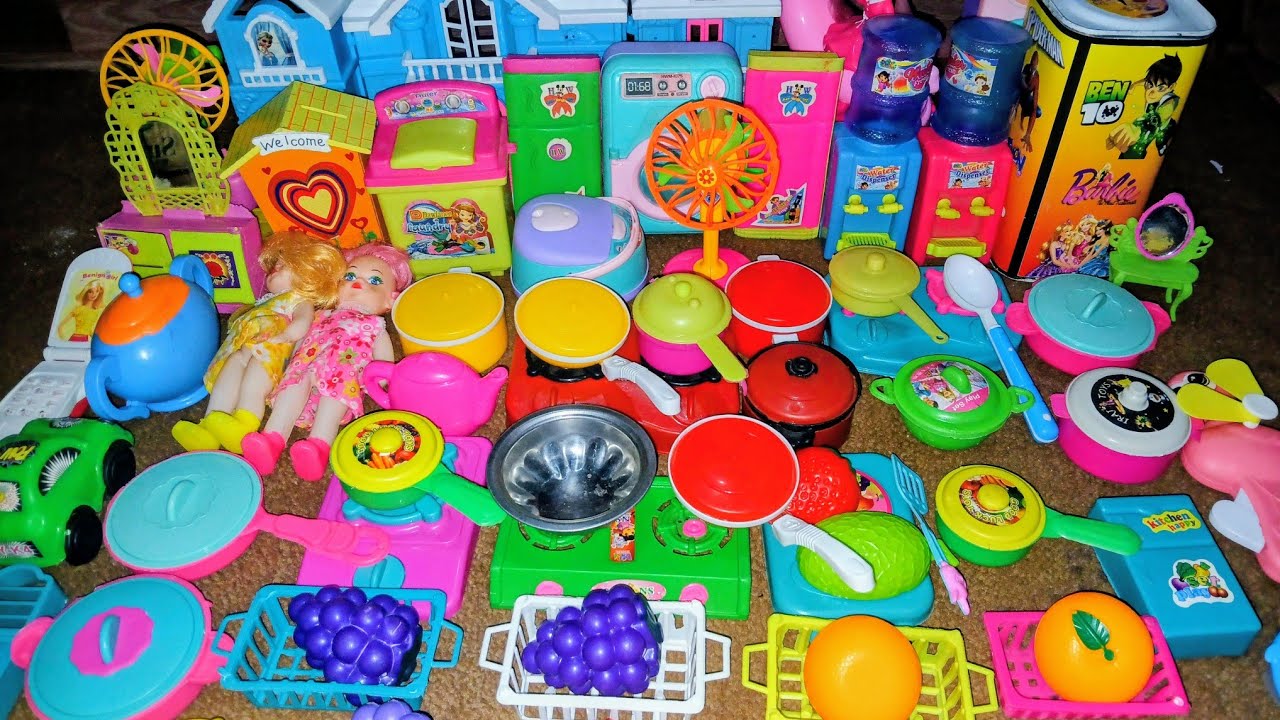 6:50,minutes  satisfying with unboxing hello kitty kitchen toys cutee mini tiny asmr 