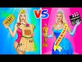 RICH POPULAR vs BROKE UNPOPULAR Girl | Types of Rich and Poor Girls & Awesome Stories by RATATA BOOM