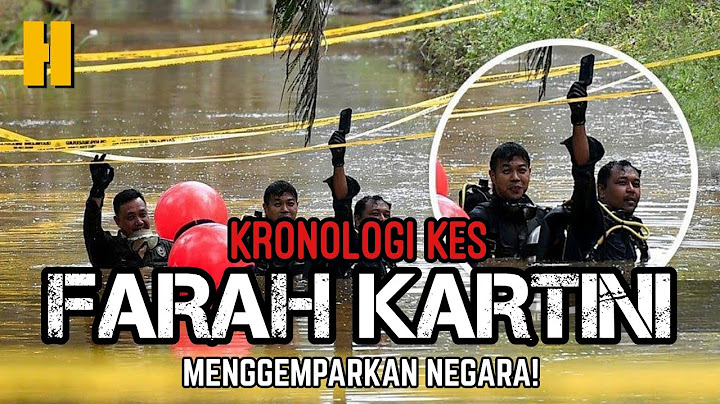 FARAH KARTINI 🔥 KRONOLOGI KES YANG MENGGEMPARKAN NEGARA