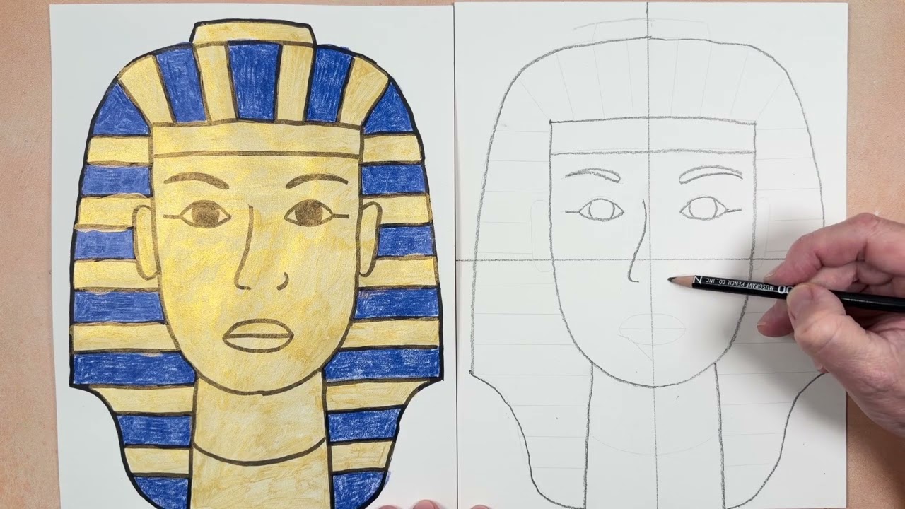 How to Draw King Tut