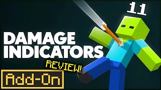 DAMAGE INDICATORS ADDON for Minecraft Bedrock Edition is it worth it?