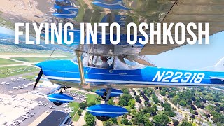 Flying Into Oshkosh Fisk Arrival Full Atc