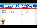 Graph exponential inverse grade 12  practice