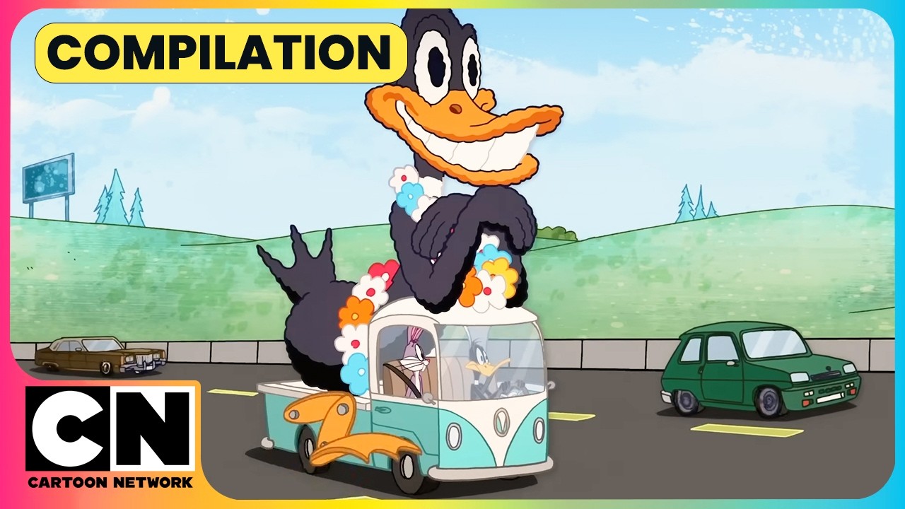 Daffy Takes Traffic to a New Level!🚗🦵💥| Looney Tunes🐇| Classic