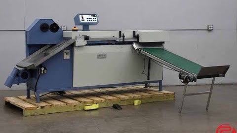 2009 Rilecart TP-480 Semi-Automatic Double Loop Wire Binder