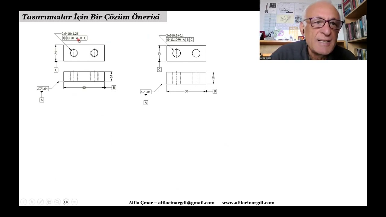 Diş Çekilmiş Delik Eksenlerinde Diklik Önemli / Perpendicularity of Threaded Hole Axis is Essential