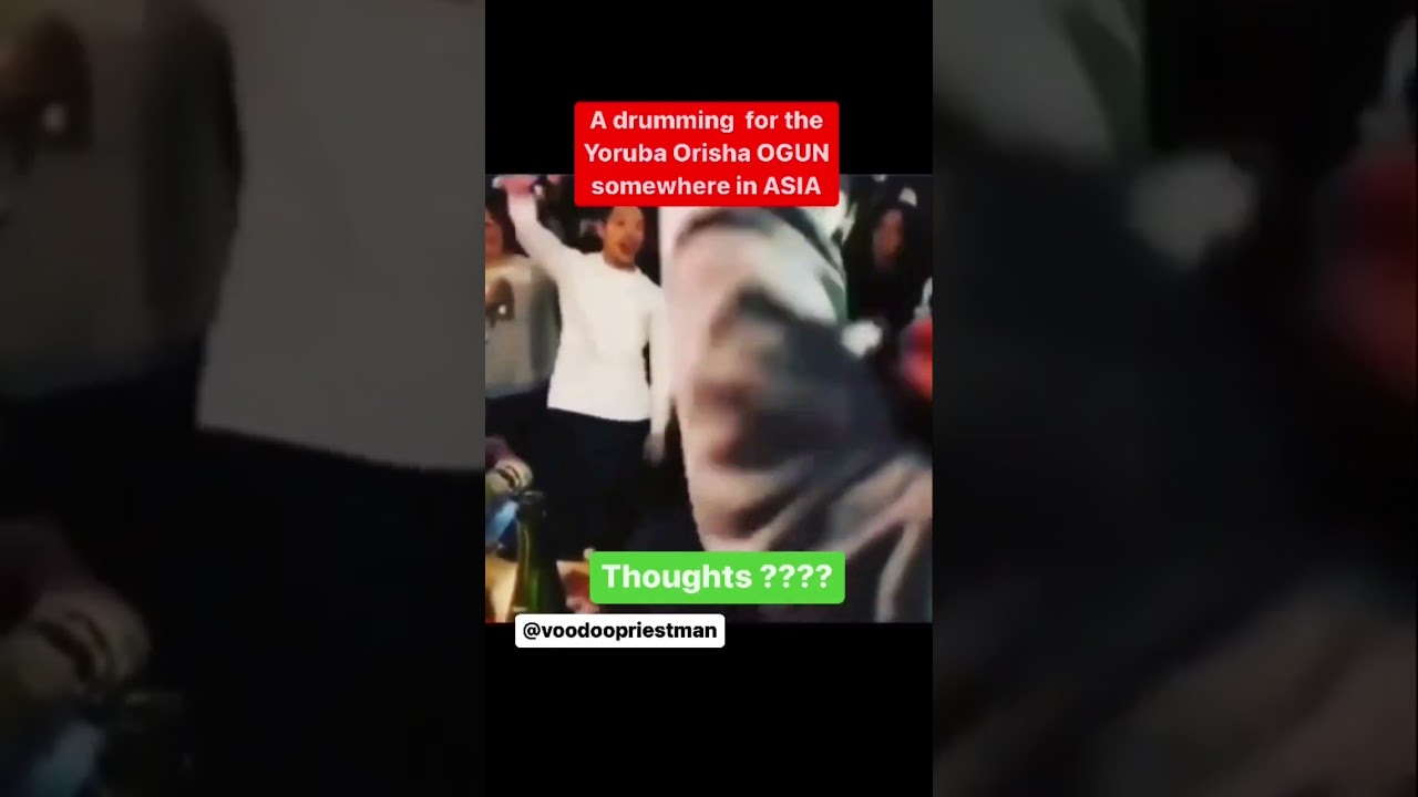 Asians Dancing to Orisha Ogun