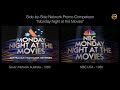 Seven network australia 1989 and us nbc 1987 monday night at the movies comparison