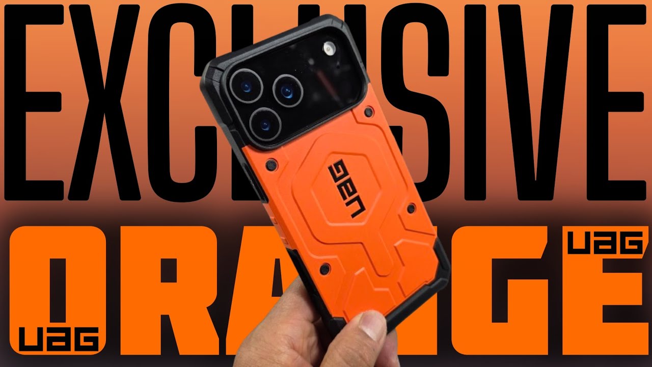 Обзор оранжевого чехла Pathfinder UAG «EXCLUSIVE» для iPhone 17 Pro Max | Дерзкий и прочный 👊